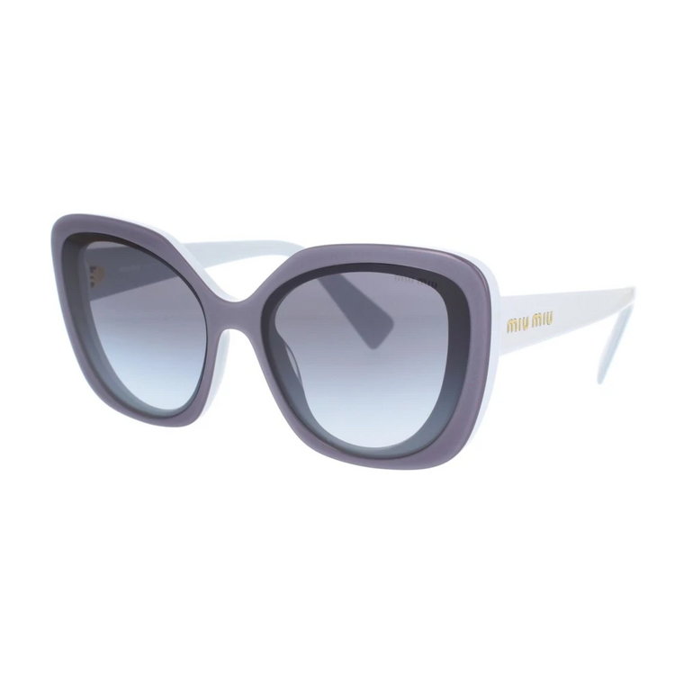 Okulary przeciwsłoneczne o kwadratowym kształcie i unikalnym stylu Miu Miu