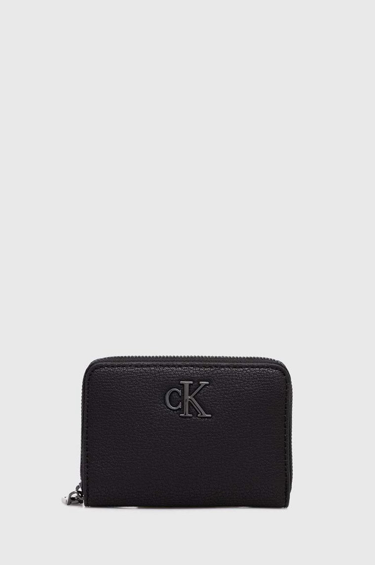Calvin Klein Jeans portfel damski kolor czarny K60K612262