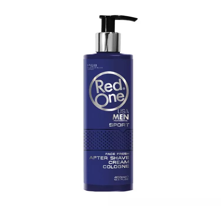 RED ONE MEN PROFESSIONAL SPORT WODA KOLOŃSKA PO GOLENIU W KREMIE 400ML