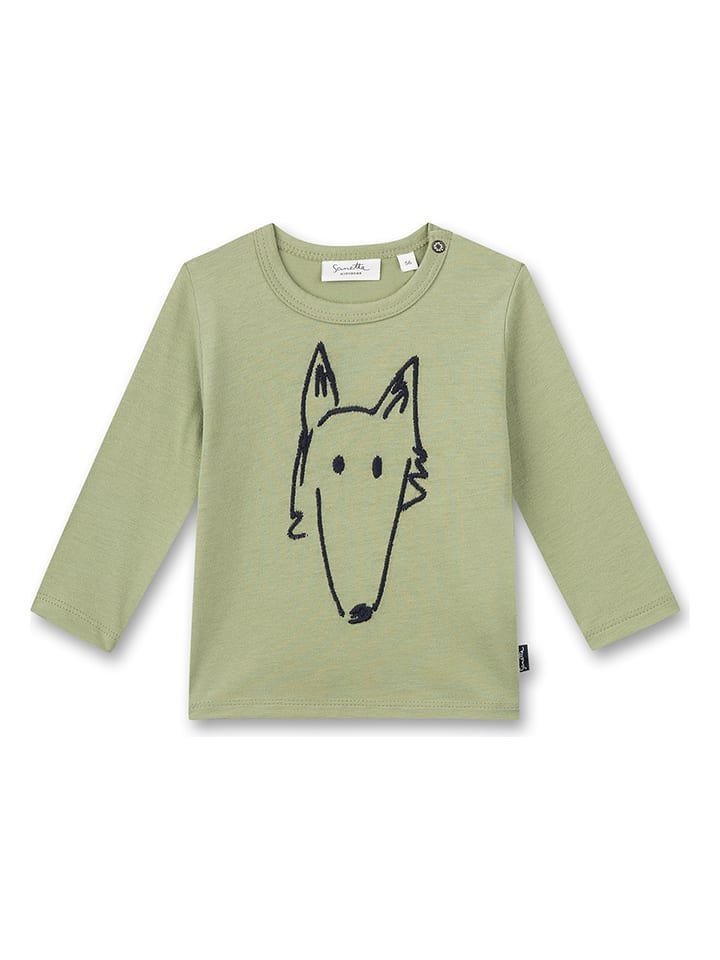 Sanetta Kidswear Koszulka w kolorze khaki