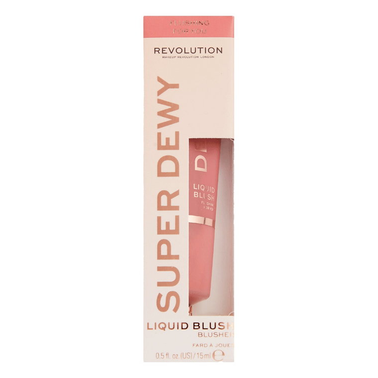 MAKEUP REVOLUTION Superdewy Liquid Blush Róż w płynie Flushing For You 15ml