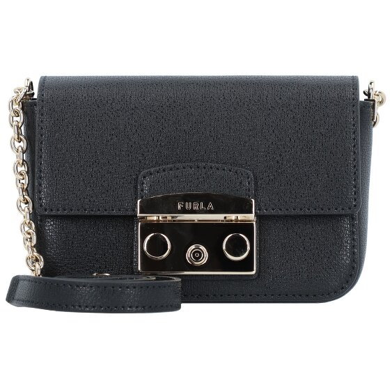 Furla Metropolis Torba na ramię Skórzany 16 cm nero