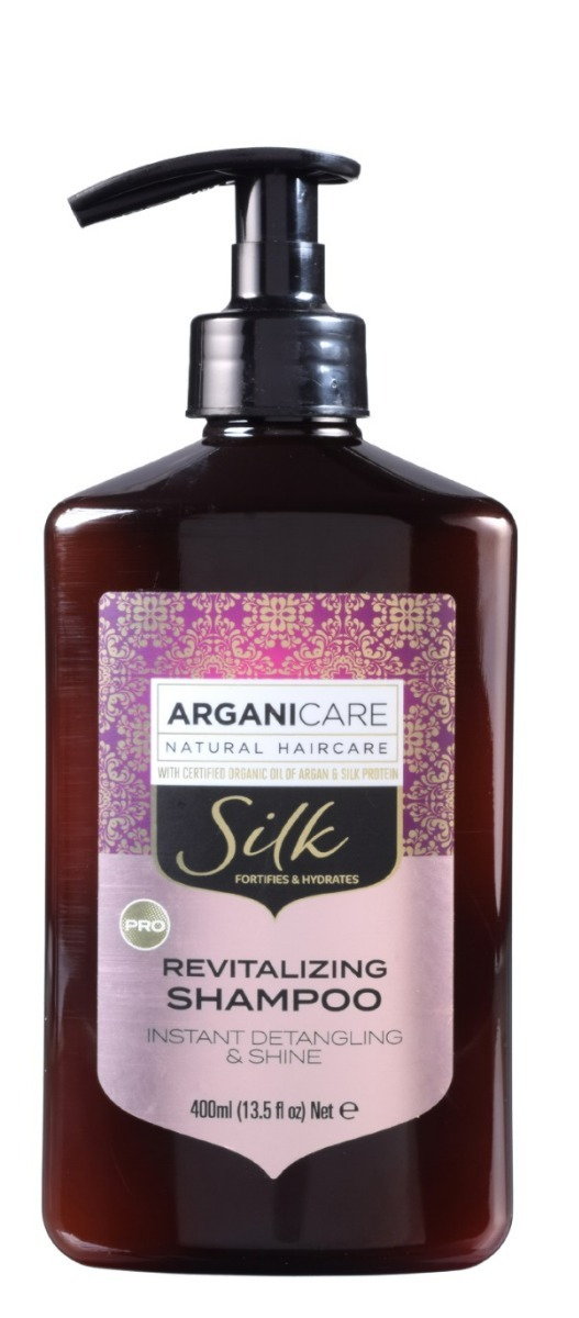 Arganicare Silk Szampon Do Włosów 400 ml