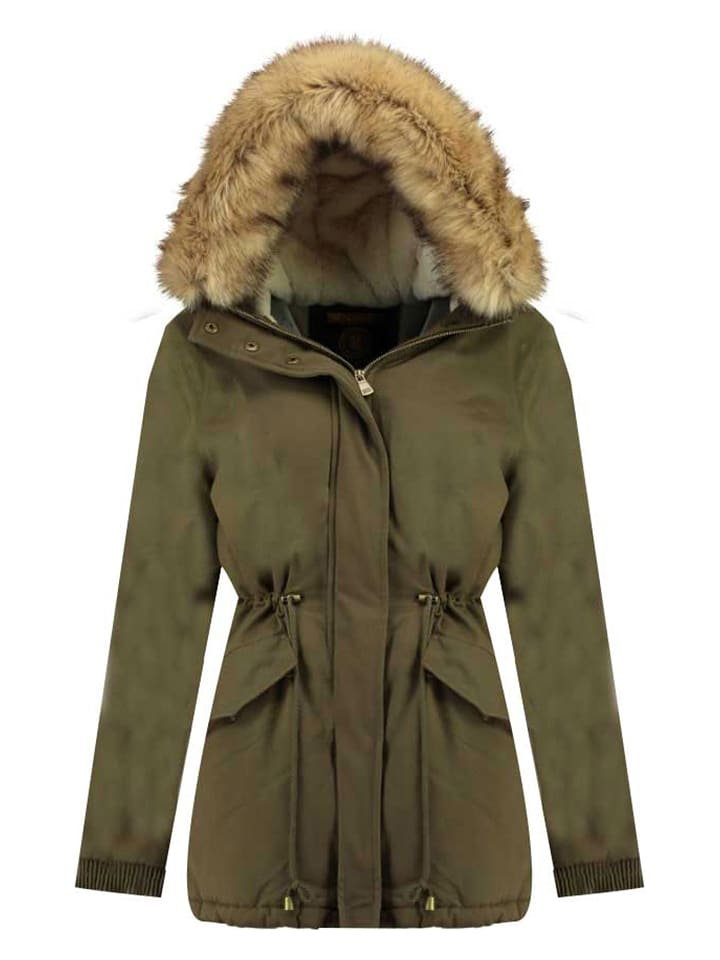 Geographical Norway Parka "Ampuria" w kolorze khaki