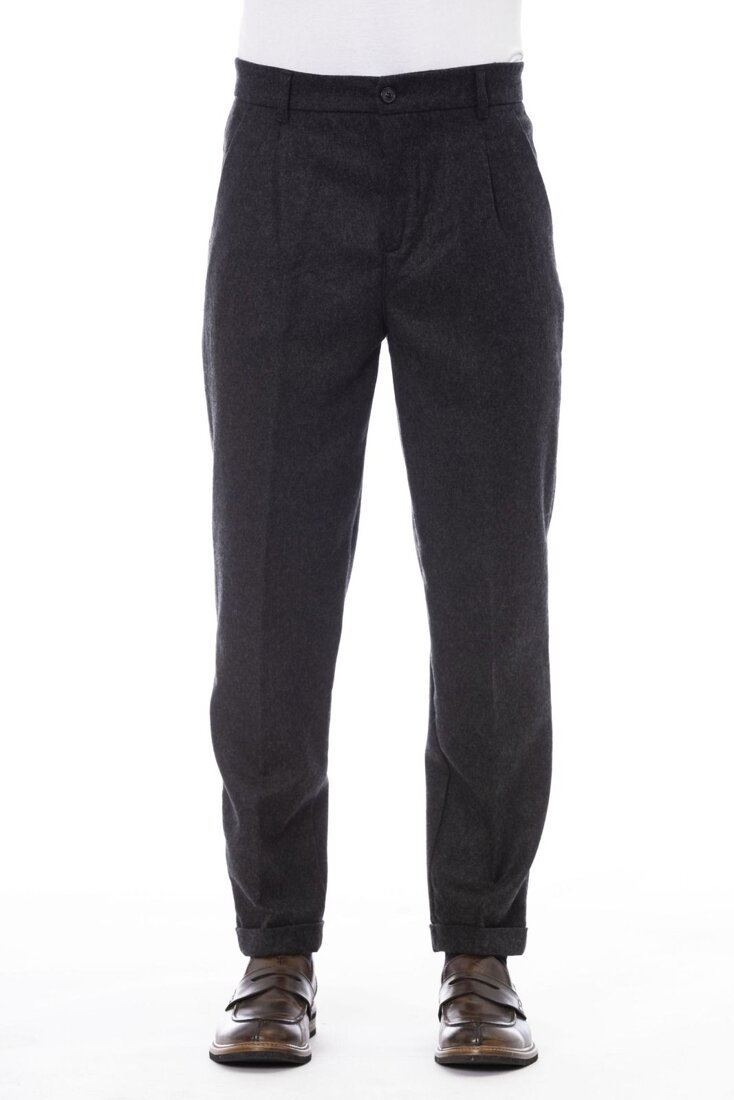 Spodnie marki Alpha Studio model AU7412Q kolor Szary. Odzież męska. Sezon: