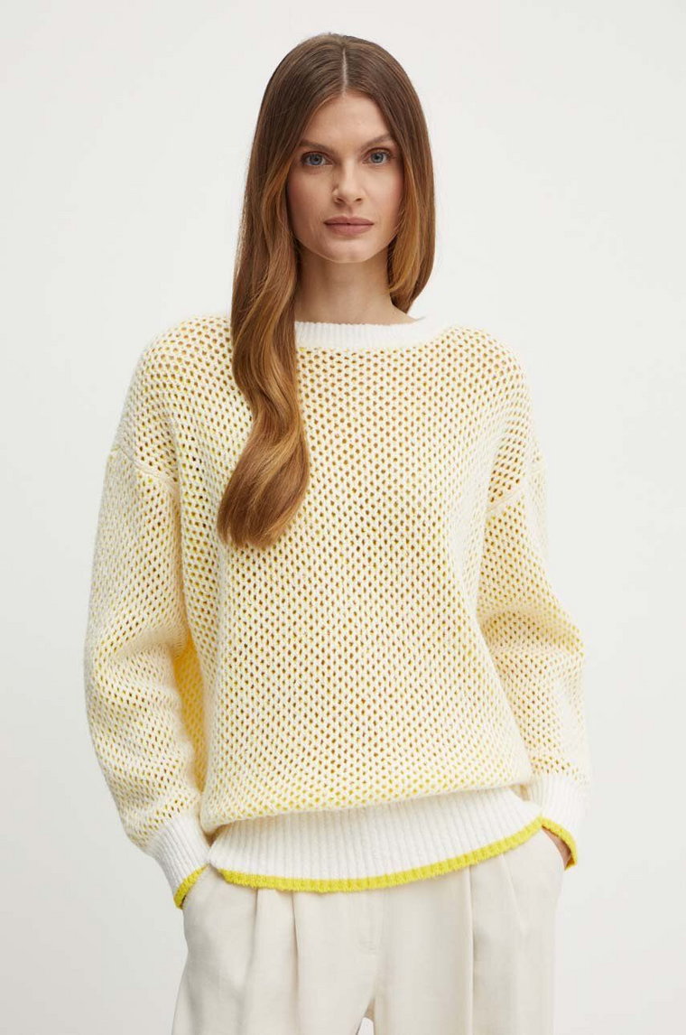 MAX&Co. sweter damski kolor biały  2416361042200