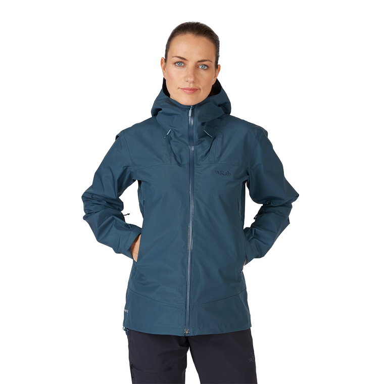 Damska kurtka przeciwdeszczowa Rab Namche GTX Jacket orion blue - 10