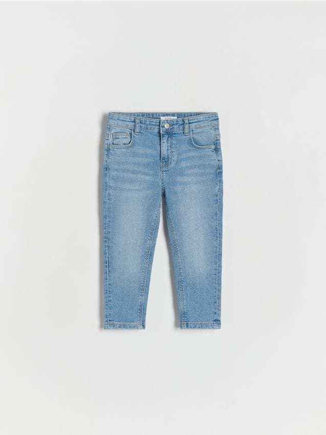 Reserved - Elastyczne jeansy regular - niebieski