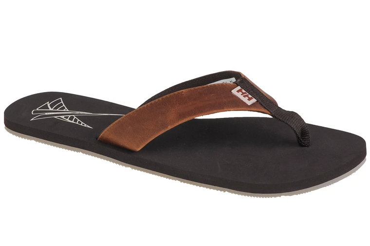 Helly Hansen Seasand 2 Leather Sandals 11955-713, Męskie, Brązowe, japonki, skóra licowa, rozmiar: 45