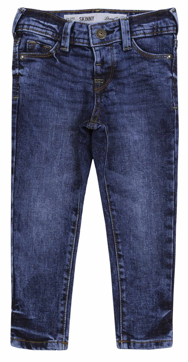 Marmurkowe jeansy DENIM CO 4-5 lat 110 cm