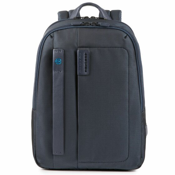 Piquadro P16 Plecak biznesowy z przegrodą na laptopa 40 cm blue