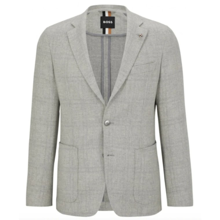 Grijs Blazer Hugo Boss