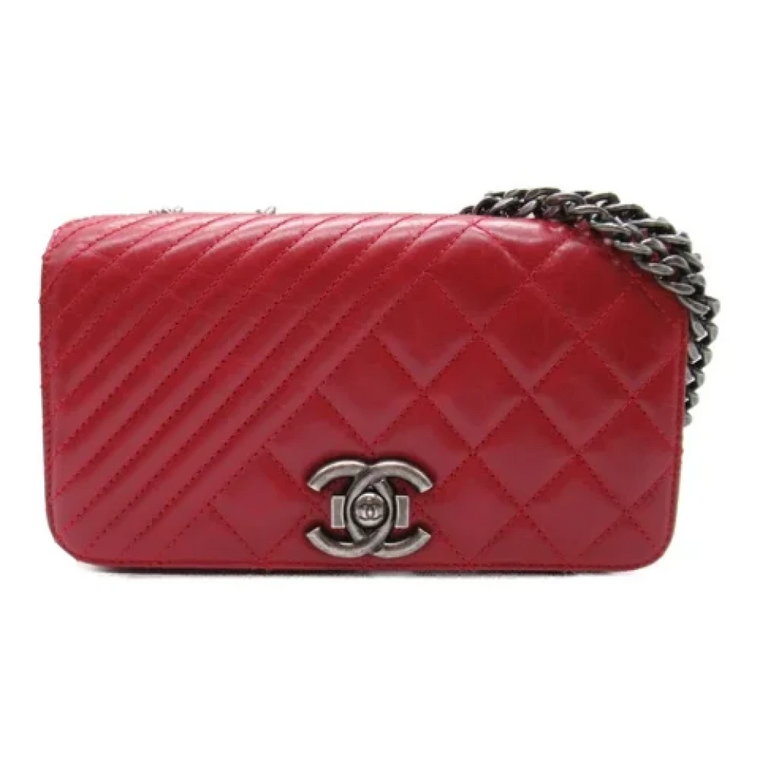 Pre-owned Leather crossbody-bags Chanel Vintage