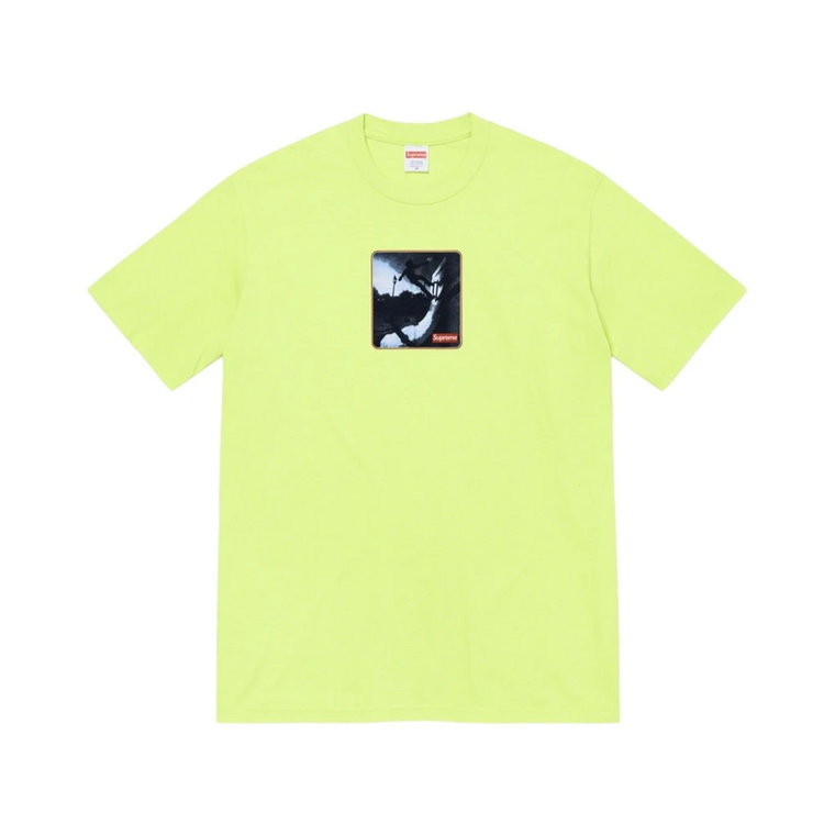 Neonowa Zielona Skater Shadow Tee Supreme