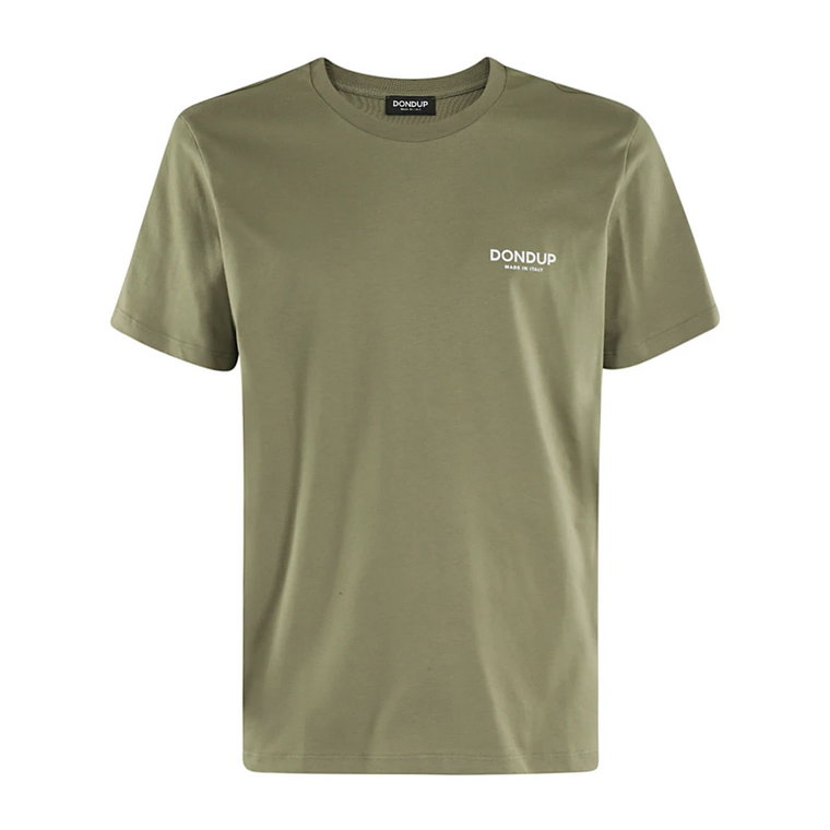 Luźny Bawełniany T-shirt Dondup