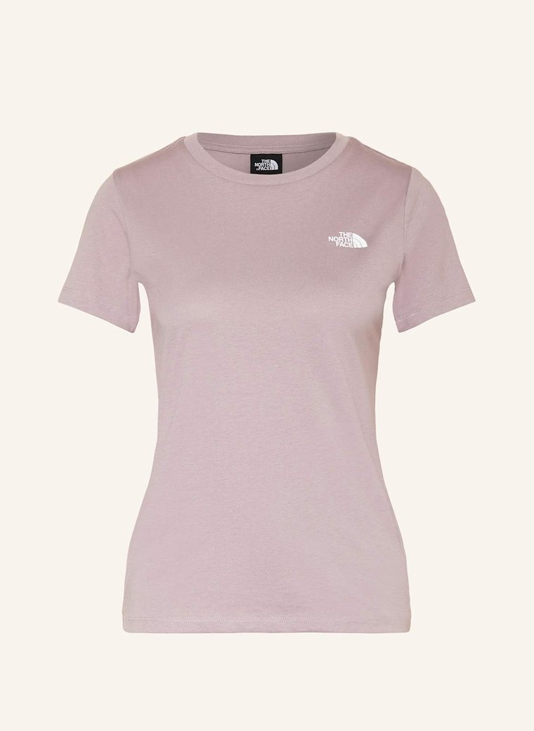 The North Face T-Shirt Simple Dome lila