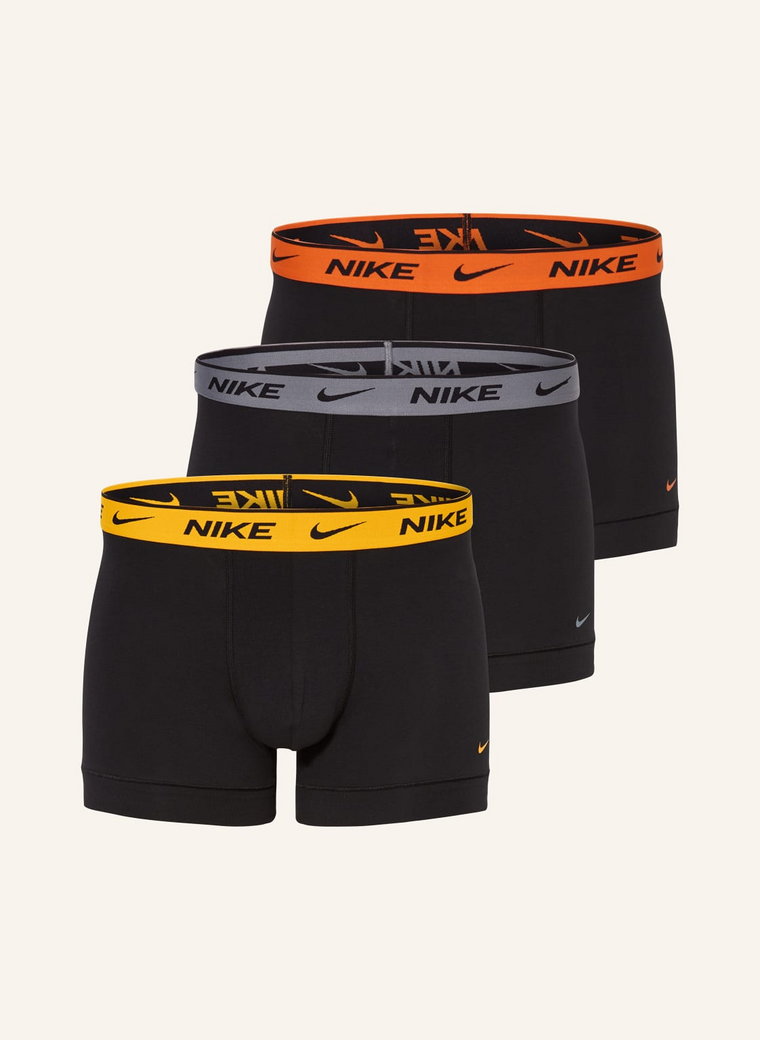 Nike Bokserki Everday Cotton Stretch, 3 Szt. schwarz