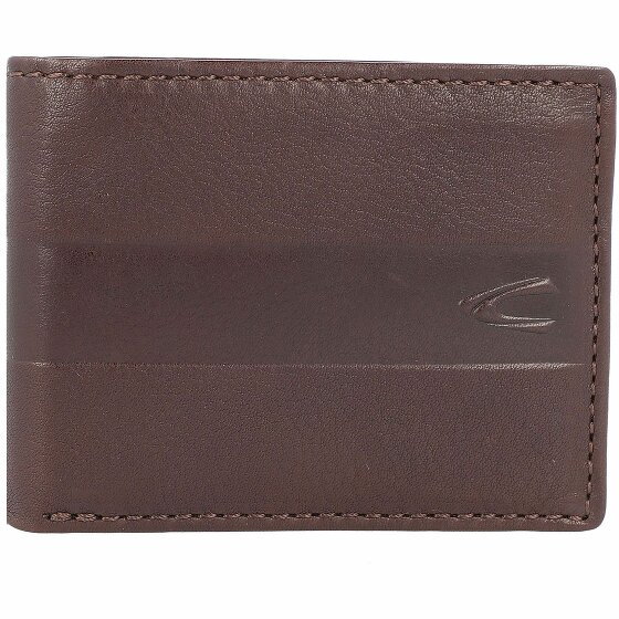 camel active Portfel Mali RFID Skóra 11,5 cm darkbrown