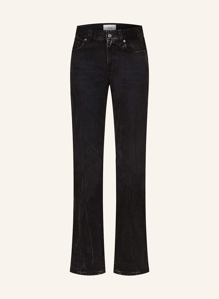 Haikure Jeansy Bootcut Flora schwarz