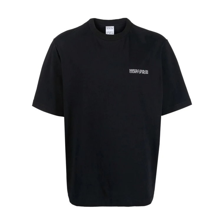 Ss22 Bawełniany T-Shirt Marcelo Burlon