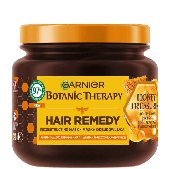 Garnier Botanic Therapy Maska do włosów Miód i Propolis 340 ml