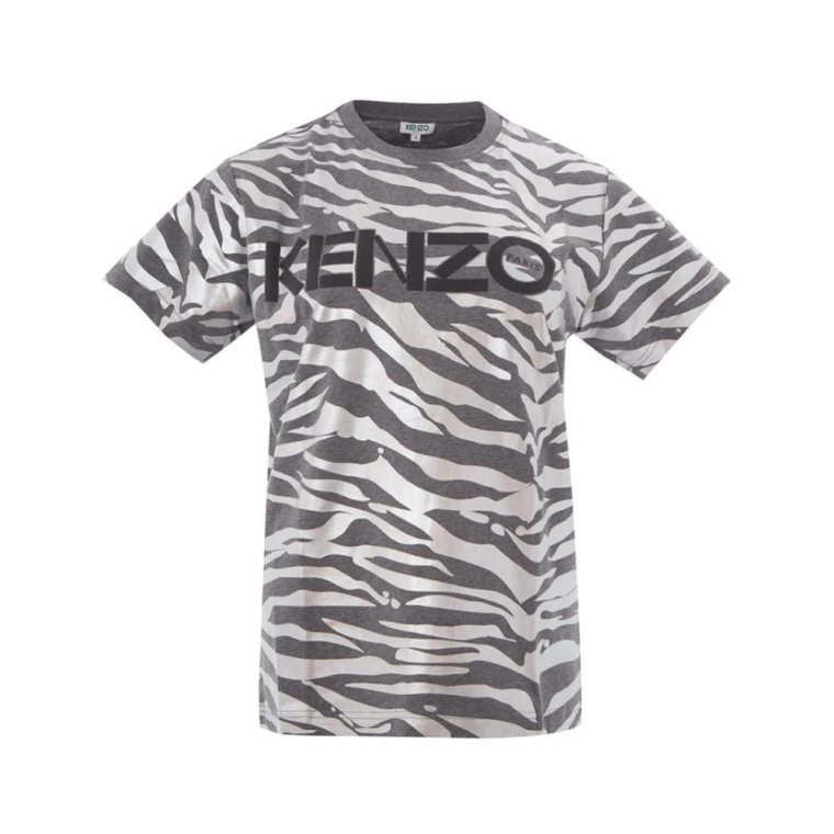 Wielokolorowe Bawełniane Topy i T-shirt Kenzo