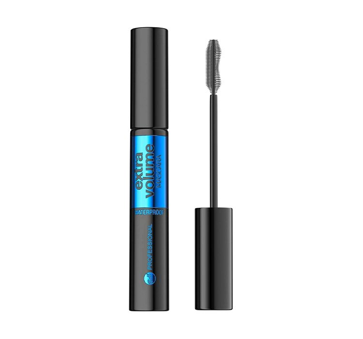 Bell Professional Extra Volume wodoodporna mascara pogrubiająca rzęsy 01 Deep Black 10g