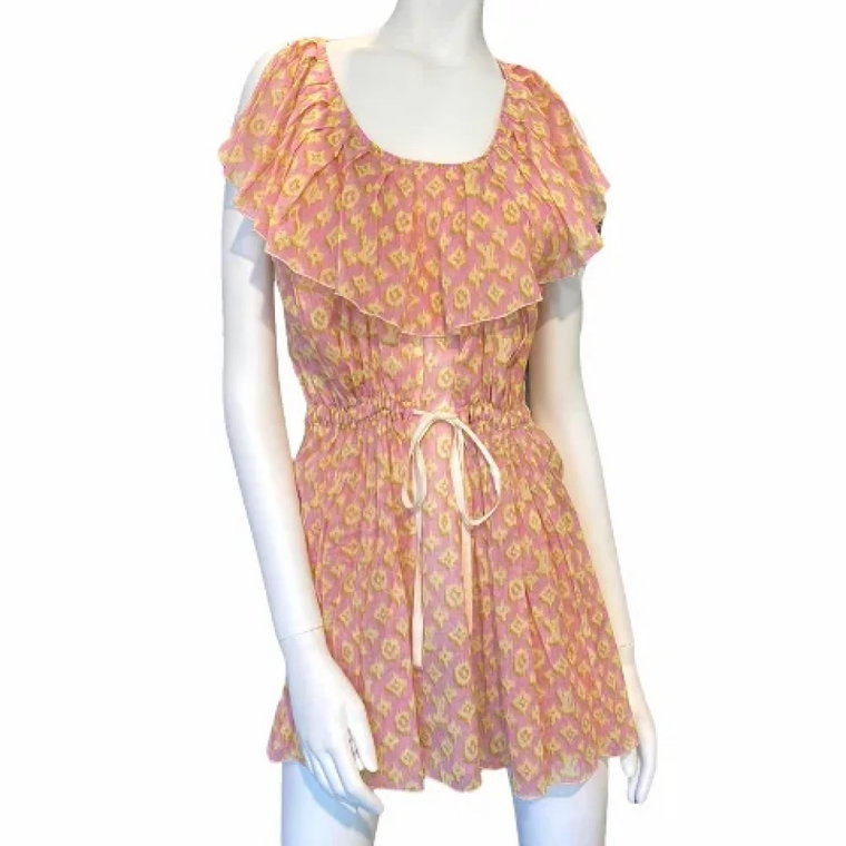 Pre-owned Silk dresses Louis Vuitton Vintage