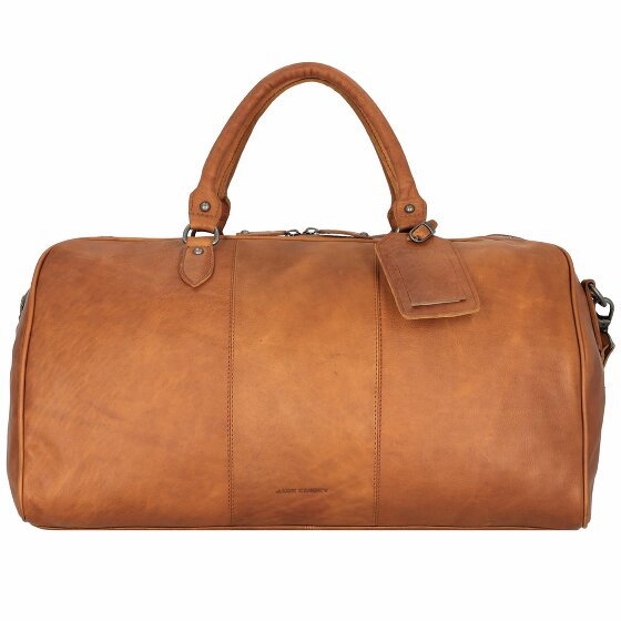 Jack Kinsky Torba podróżna Montreal Weekender Leather 54 cm cognac