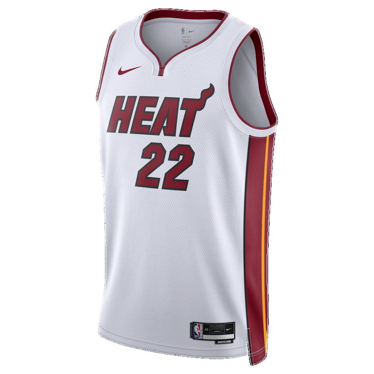 Koszulka męska Nike Dri-FIT NBA Swingman Miami Heat Association Edition 2022/23 - Biel