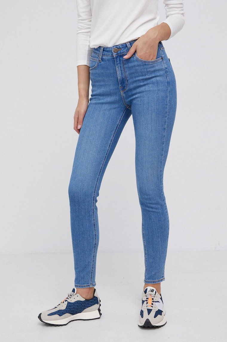 Lee jeansy Scarlett High Mid Lina damskie high waist