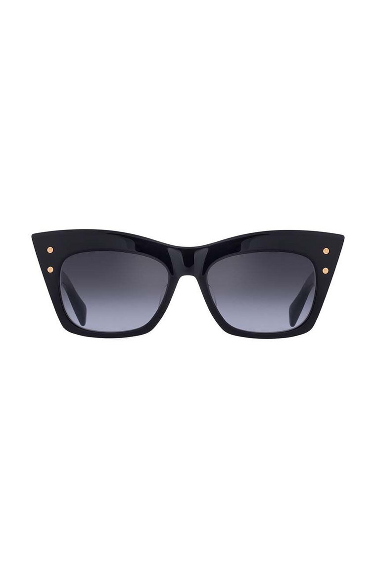 Balmain okulary przeciwsłoneczne damskie kolor czarny BPS-101A