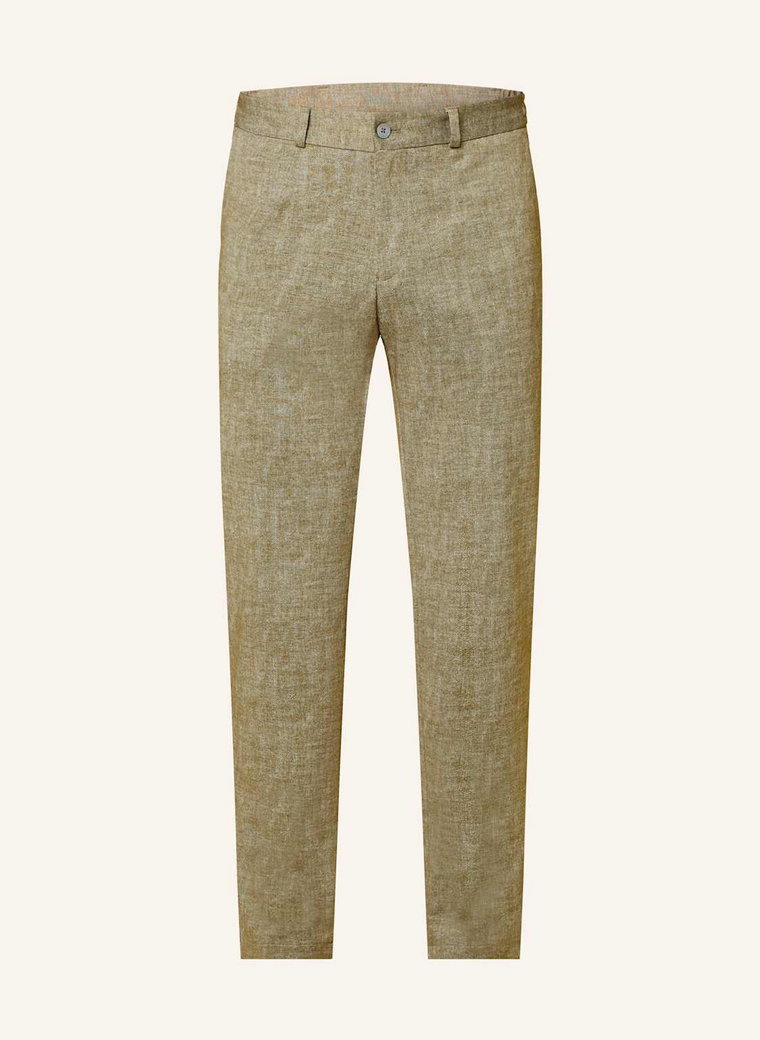 Paul Spodnie Garniturowe Extra Slim Fit beige