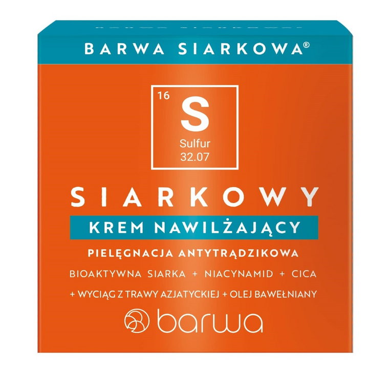 Barwa Siarkowa - Siarkowy Krem nawilżający 50ml 50 ml