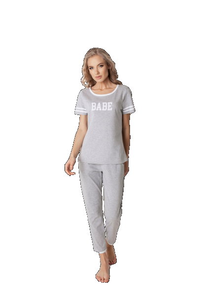 Aruelle Babe Long Grey piżama damska