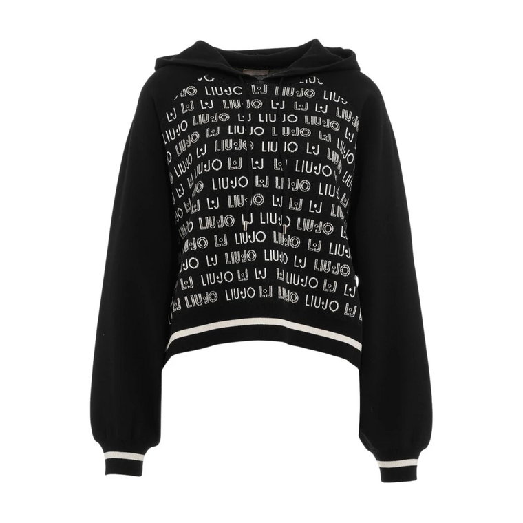 Wygodny Czarny Sweter Aw23 Liu Jo