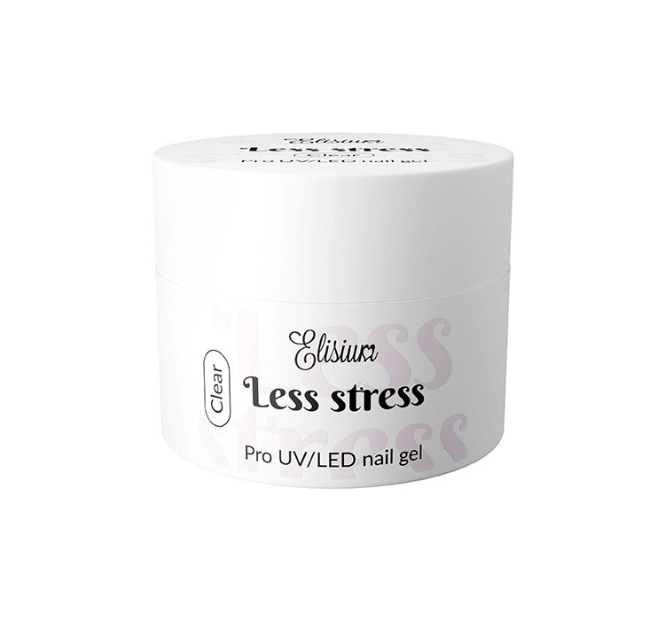 ELISIUM LESS STRESS ŻEL BUDUJĄCY DO PAZNOKCI CLEAR 40ML