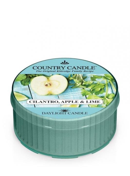Country Candle, Cilantro, Apple & Lime, świeca zapachowa daylight, 1 knot