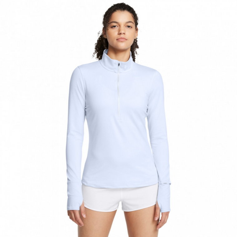 Damska bluza do biegania nierozpinana bez kaptura Under Armour UA Launch Pro Half Zip - niebieska