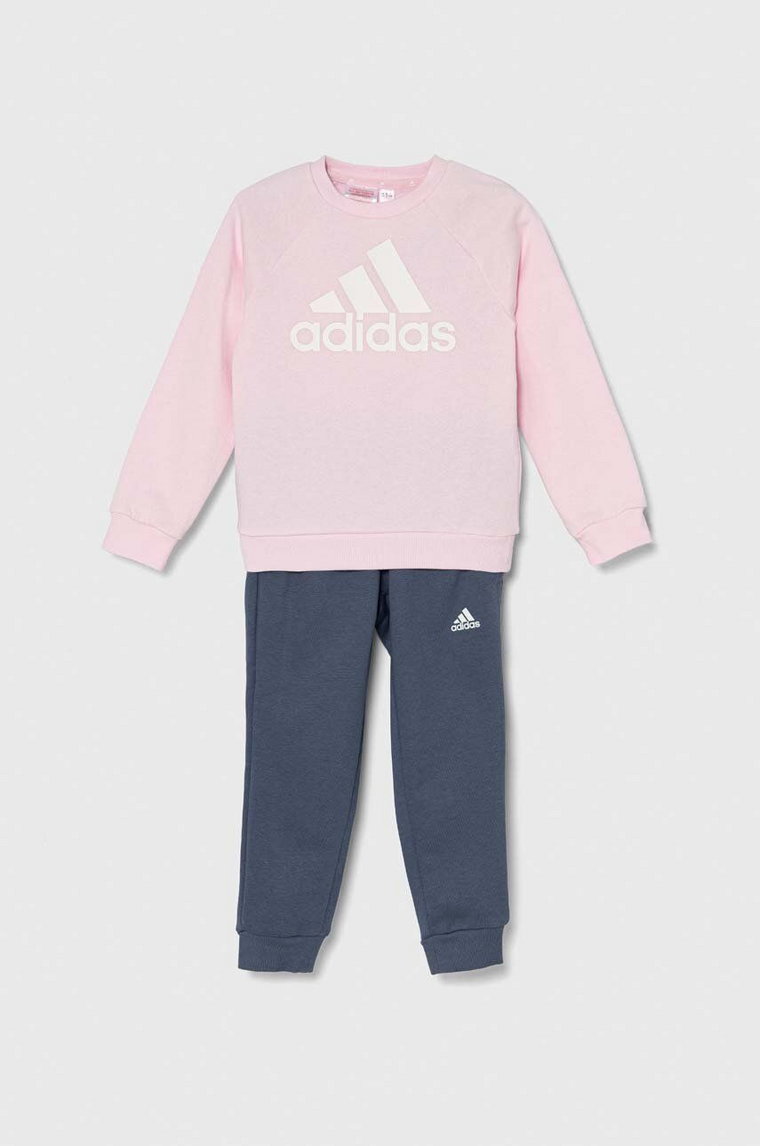 adidas dres dziecięcy kolor różowy