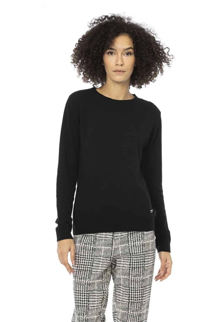 Swetry marki Baldinini Trend model BA2510_GENOVA kolor Czarny. Odzież damska. Sezon: Jesień/Zima