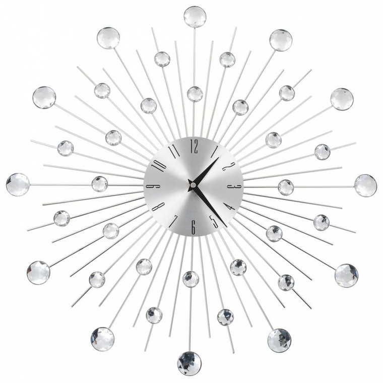 Zegar ścienny z mechanizmem kwarcowym, nowoczesny design, 50 cm kod: V-50642