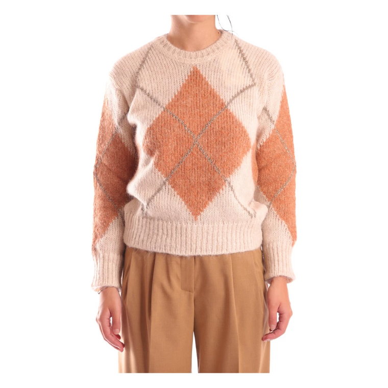 Sweter z okrągłym dekoltem Momoni