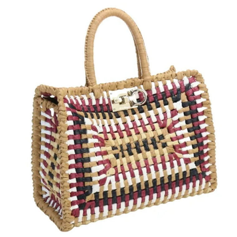 Pre-owned Fabric handbags Salvatore Ferragamo Pre-owned
