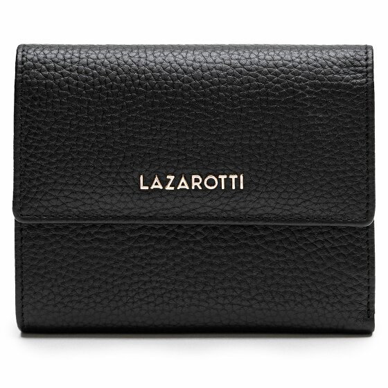 Lazarotti Bologna Leather Portfel Skórzany 12 cm black
