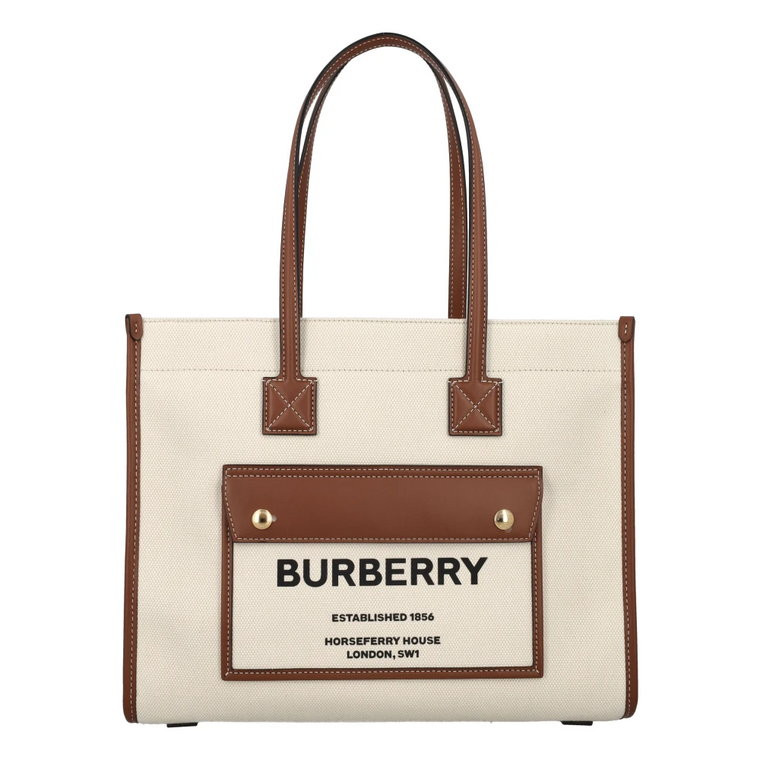 Freya Tote Torba Naturalna/Beżowa Burberry