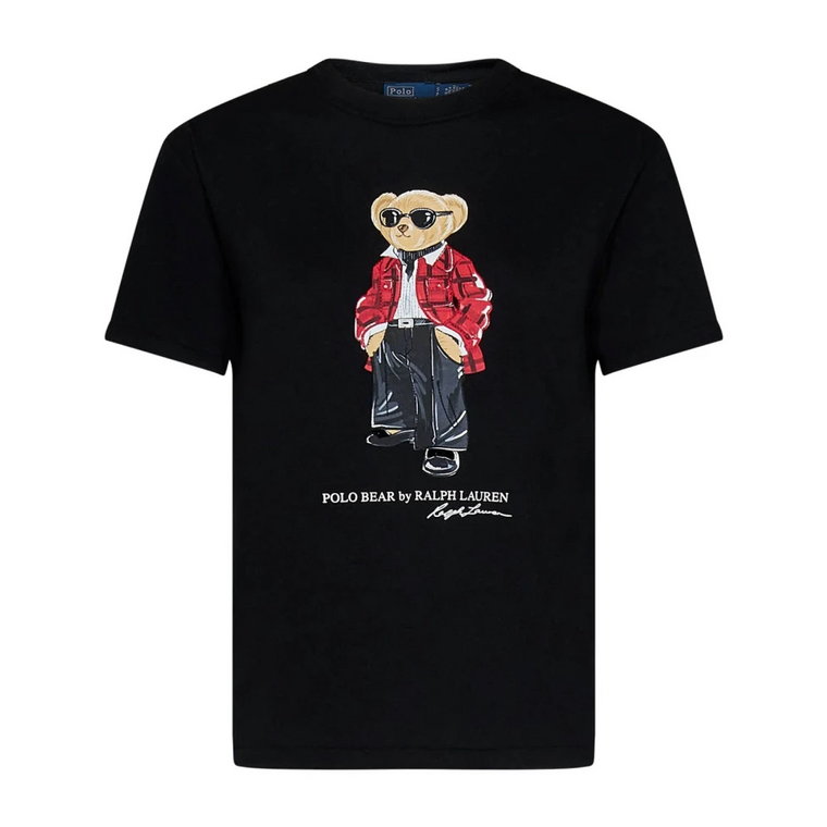 Krótki rękaw Crewneck T-shirt Ralph Lauren