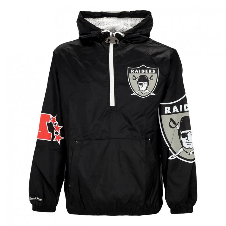 NFL Team Windbreaker Anorak Oryginalne Kolory Mitchell & Ness