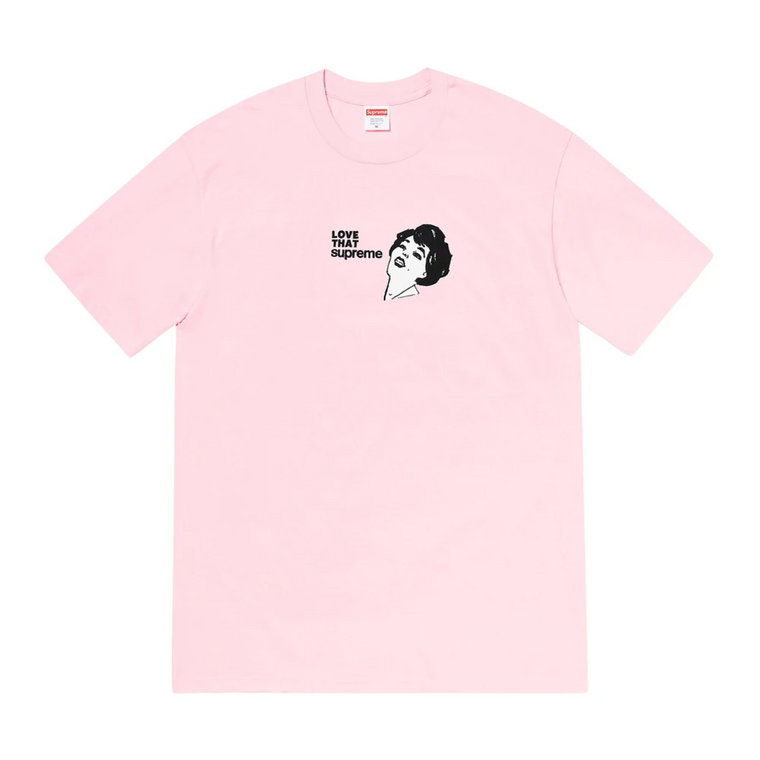 Klasyczny T-shirt Love Light Pink Supreme