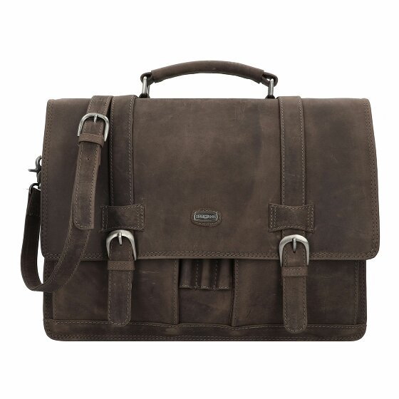 Harold's Antico Briefcase II Leather 42 cm taupe